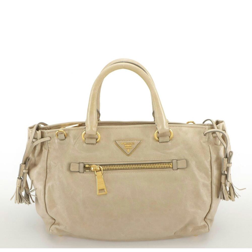 Authenticated Prada Drawstring Crinkled Leather P… - image 3